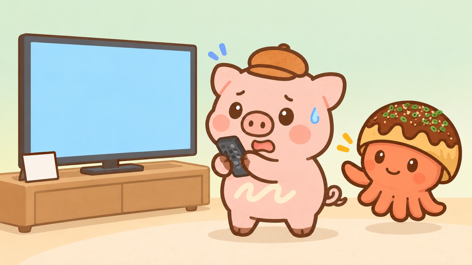 民泊のテレビとNetflix、うちは何も決めていなかった